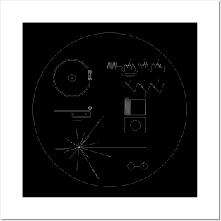 Voyager Golden Record Posters and Art